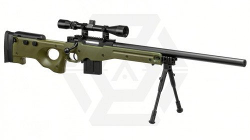 WELL Spring L96 AWP (Olive) ~500fps - © Copyright Zero One Airsoft
