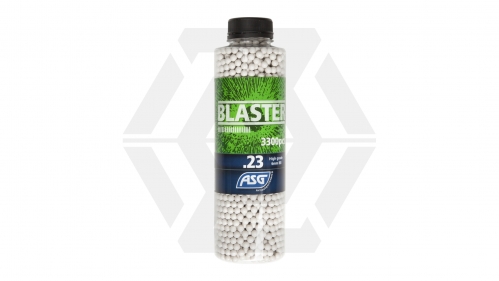 ASG Blaster BB 0.23g 3300rds Bottle (White) - © Copyright Zero One Airsoft