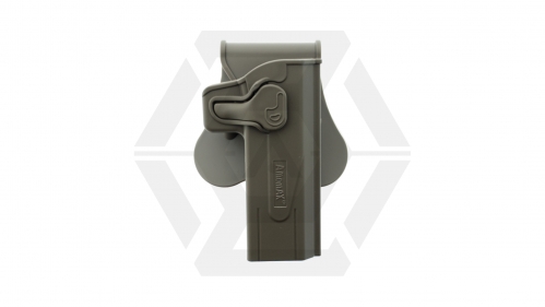 Amomax Rigid Polymer Holster for Hi-Capa (FDE) - © Copyright Zero One Airsoft