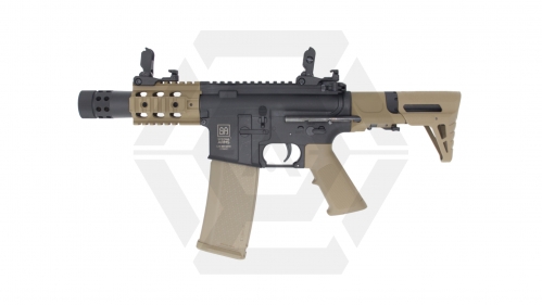 Specna Arms AEG SA-C10 CORE PDW Carbine (Black & Tan) - © Copyright Zero One Airsoft