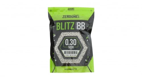 ZO Blitz BB 0.30g 5000rds (White) - © Copyright Zero One Airsoft