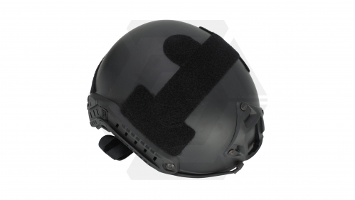 ZO FAST Helmet with Rail Retention System (Black) - © Copyright Zero One Airsoft