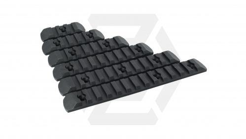ZO Polymer Rail Set for KeyMod & MLock (Black) - © Copyright Zero One Airsoft