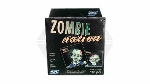 ASG Zombie Target Pack of 100 Targets - © Copyright Zero One Airsoft