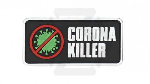 101 Inc PVC Velcro Patch "Corona Killer" - © Copyright Zero One Airsoft