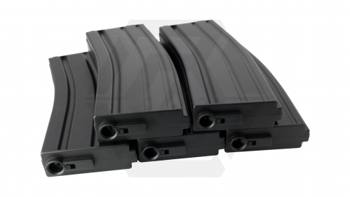 Specna Arms Mag for M4 120rds Box of 5 (Black) - © Copyright Zero One Airsoft