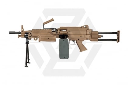 Specna Arms AEG SA-249 PARA CORE (Tan) - © Copyright Zero One Airsoft