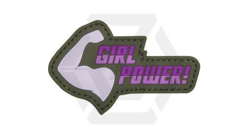 101 Inc PVC Velcro Patch "Girl Power" - © Copyright Zero One Airsoft