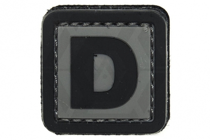 101 Inc PVC Velcro Patch "D" - &copy; Copyright Zero One Airsoft