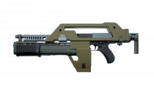Snow Wolf M41A Pulse Rifle (Olive) - © Copyright Zero One Airsoft