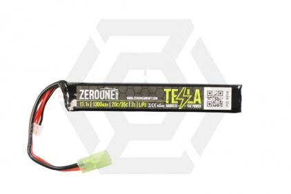 ZO Tesla Battery 11.1v 1300mAh 20C LiPo - © Copyright Zero One Airsoft