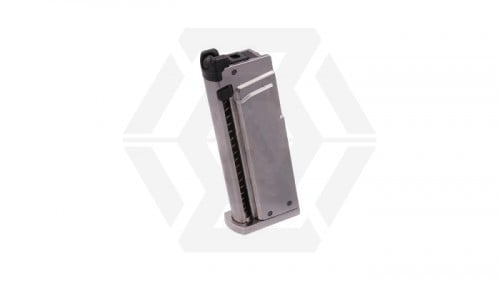 Armorer Works/Cybergun GBB Mag for Colt Junior 7rds (Silver) - © Copyright Zero One Airsoft