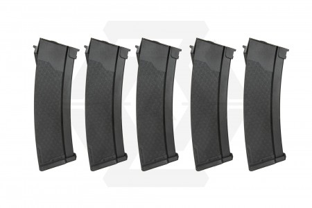 Specna Arms Mag for AK 380rds Set of 5 (Black) - © Copyright Zero One Airsoft