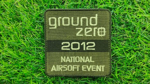 ZO Velcro &quotNAF2012" Limited Quantity Collectors Patch - © Copyright Zero One Airsoft