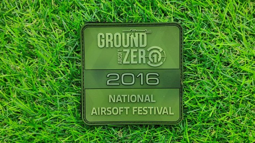 ZO Velcro Backed &quotNAF2016" Limited Quantity Collectors Patch - © Copyright Zero One Airsoft