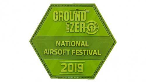 NAF 2019 PVC Patch (Limited Edition) - &copy; Copyright Zero One Airsoft