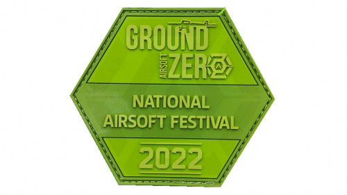 NAF 2022 PVC Patch (Limited Edition) - &copy; Copyright Zero One Airsoft