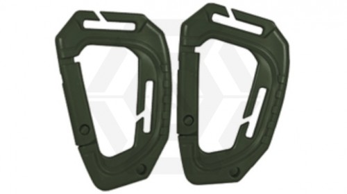 Viper Special Ops Carabiner Set of 2 (Olive) - © Copyright Zero One Airsoft