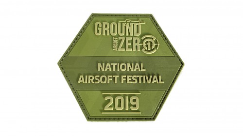 ZO Velcro "NAF2019" Limited Quantity Collectors Patch - © Copyright Zero One Airsoft