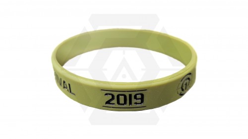 ZO "NAF2019" Limited Quantity Collectors Silicone Wrist Band - © Copyright Zero One Airsoft