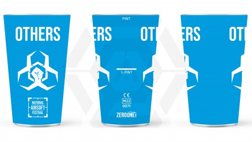 Collectible Reusable Pint Tumbler - THE OTHERS - © Copyright Zero One Airsoft