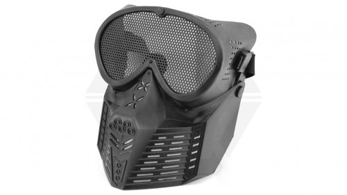 ZO SG6 Mesh Full Face Mask (Black) - © Copyright Zero One Airsoft