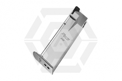 Tokyo Marui GBB Mag for Sig P226 Chrome - &copy; Copyright Zero One Airsoft