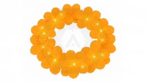 Team Light Up Hawaiian Headband - BRAVO - &copy; Copyright Zero One Airsoft