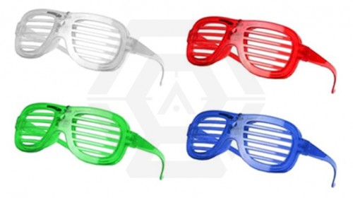 Light Up LED Party Glasses (Mixed Colours) - &copy; Copyright Zero One Airsoft