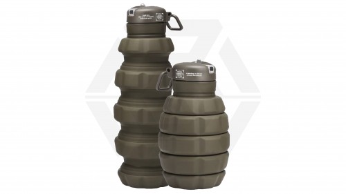 [B] NAF Collapsible Grenade Water Bottle