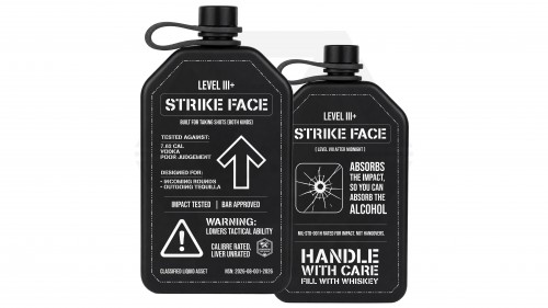 [B] NAF Strike Plate Hip Flask