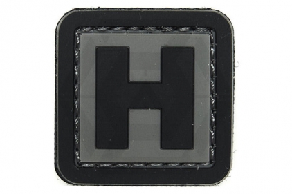 101 Inc PVC Velcro Patch "H" - © Copyright Zero One Airsoft