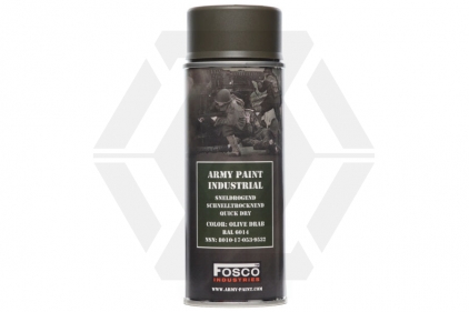 Fosco Army Spray Paint 400ml (Olive Drab) - &copy; Copyright Zero One Airsoft