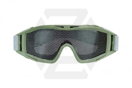 101 Inc Mesh Goggles (Green) - © Copyright Zero One Airsoft