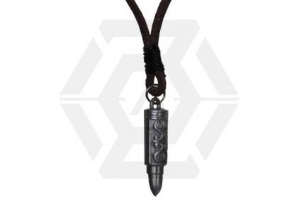 MFH Ornate Cartridge Necklace (Silver) - © Copyright Zero One Airsoft