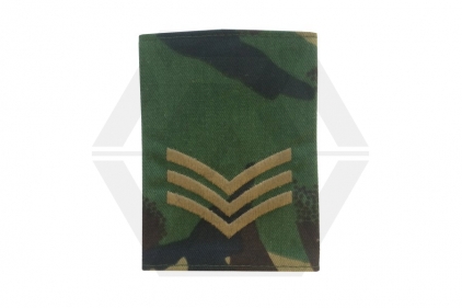 *Clearance* Rank Slide (DPM) - Sgt - &copy; Copyright Zero One Airsoft