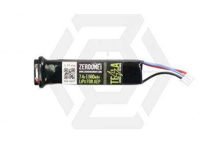 ZO Tesla 7.4v 560mAh LiPo AEP Battery - © Copyright Zero One Airsoft