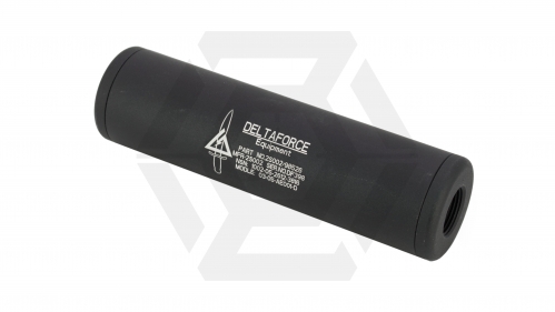 King Arms Delta Force Silencer 14mm CW & CCW 110 x 30mm - &copy; Copyright Zero One Airsoft