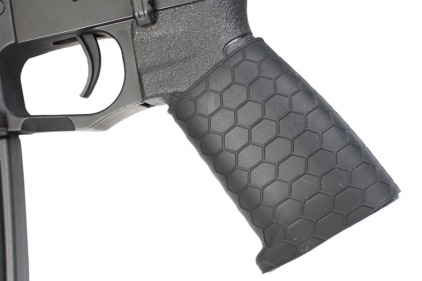 ZO Rubber Hex Grip Sleeve for Pistols & Rifles (Black) - © Copyright Zero One Airsoft