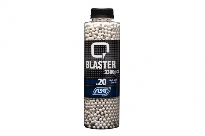 ASG Q-Blaster BB 0.20g 3300rds Bottle (White) - © Copyright Zero One Airsoft