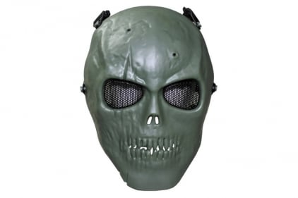 MFH Skull Mask (Olive) - © Copyright Zero One Airsoft