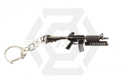 ZO Key Chain "M16 with M203" - © Copyright Zero One Airsoft