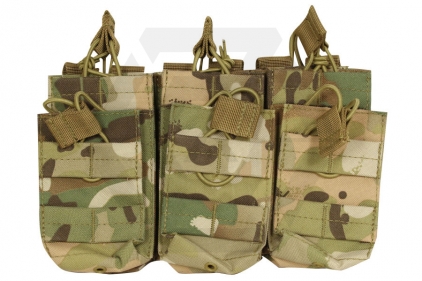 Viper MOLLE Quick Release Stacked Triple Mag Pouch (MultiCam) - &copy; Copyright Zero One Airsoft