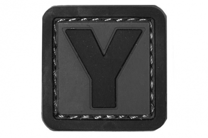 101 Inc PVC Velcro Patch "Y" - &copy; Copyright Zero One Airsoft