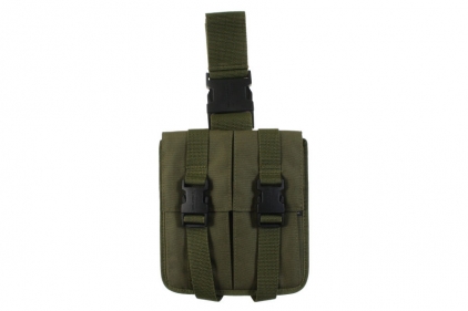 Mil-Force Drop Leg Multi Magazine Pouch for 2x M16 (Olive) © Copyright Zero One Airsoft