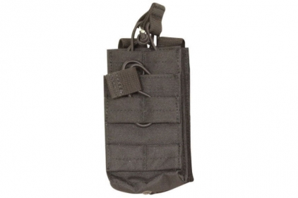 Viper MOLLE Quick Release Stacked Single Mag Pouch (Black) © Copyright Zero One Airsoft