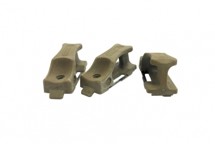 PTS Ranger Plate for 300rds M4 Magazine Pack of 3 (Khaki) - © Copyright Zero One Airsoft