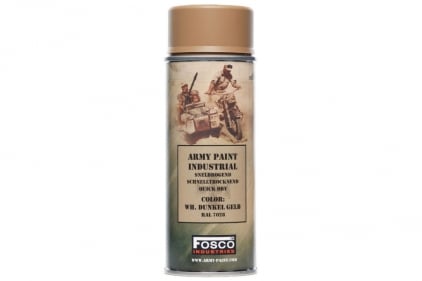 Fosco Army Spray Paint 400ml (Tan) - © Copyright Zero One Airsoft