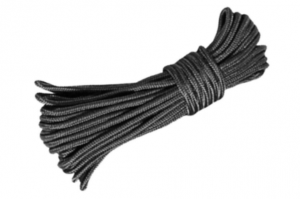Mil-Com 9mm ParaCord, 15m (Black) - &copy; Copyright Zero One Airsoft
