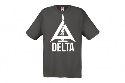 ZO Combat Junkie Special Edition NAF 2018 'Delta' T-Shirt (Grey) - © Copyright Zero One Airsoft